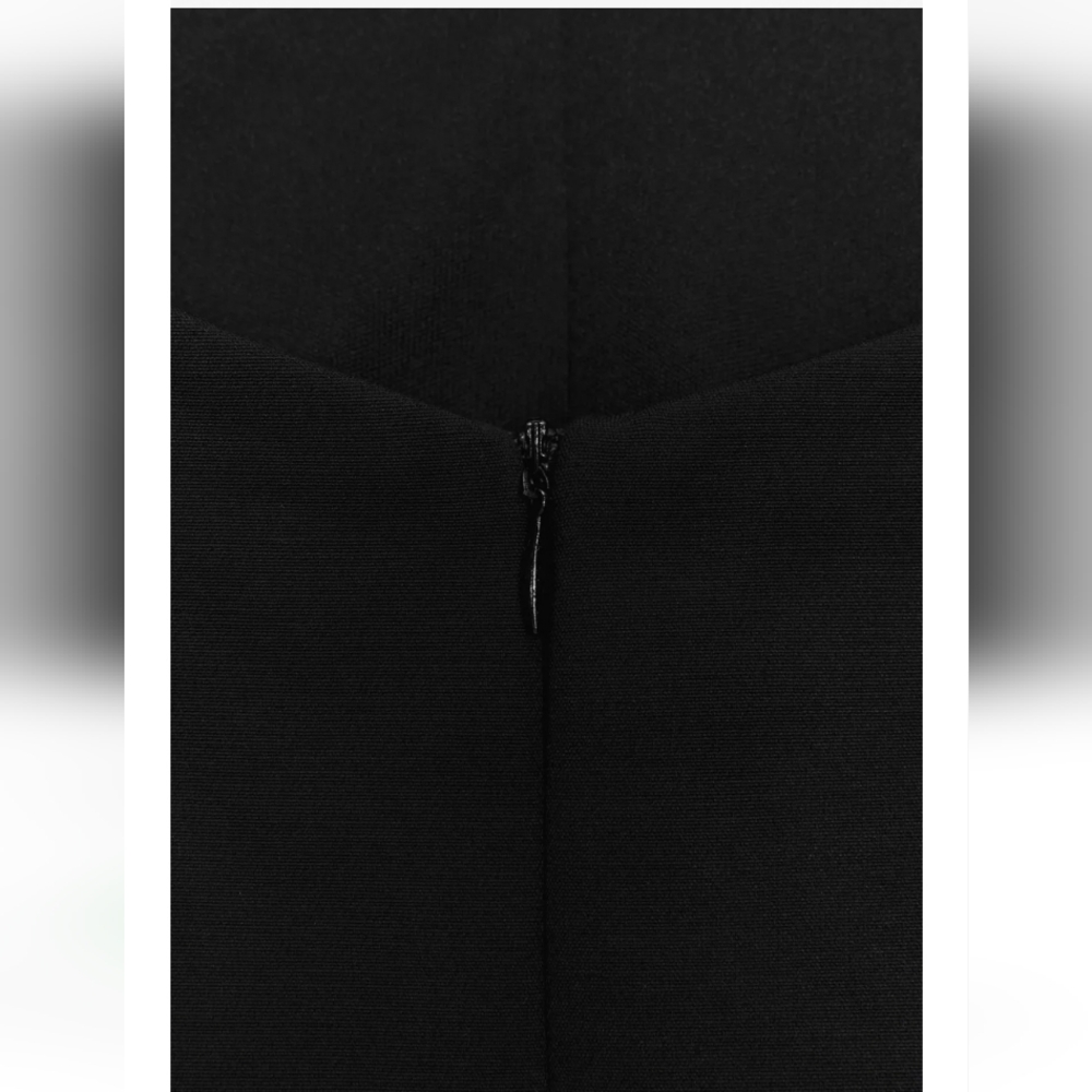 Zara HALTER BOW MINI DRESS - Picture 16 of 16